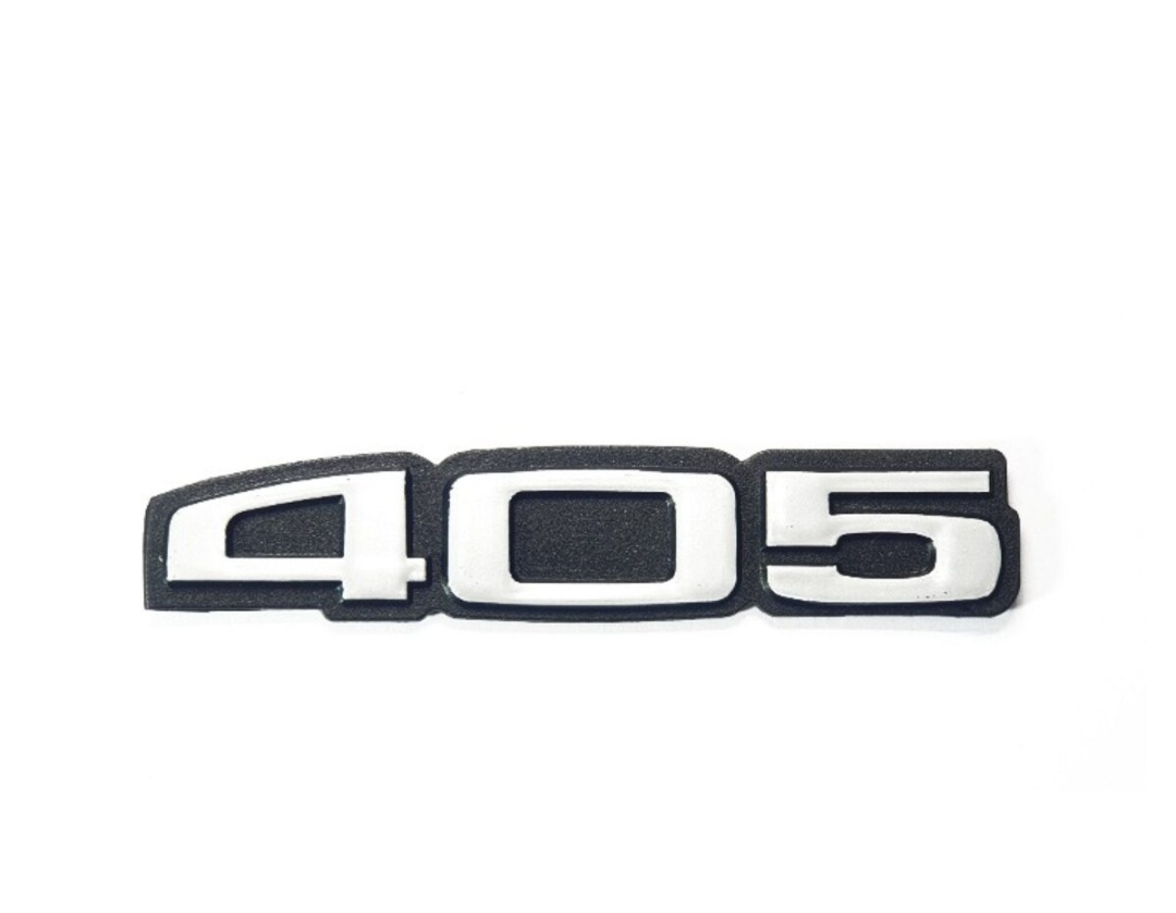 آرم شماره 405 روی درب صندوق عقب پژو 405 و پارس ایساکو ISACO
